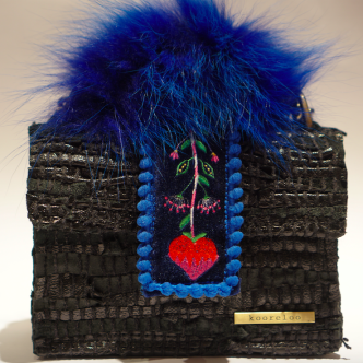 Kooreloo Blue Fox Grip Patch Fuchsia-0