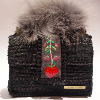 Kooreloo Grey Fox Grip Patch Fuchsia-0