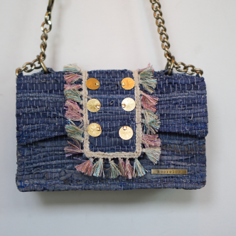 Kooreloo New Yorker Soho Blue Leather-0
