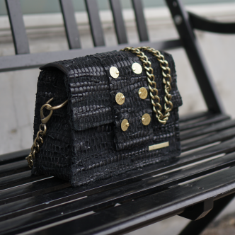 Kooreloo Maxima Leather Black/Gold-0