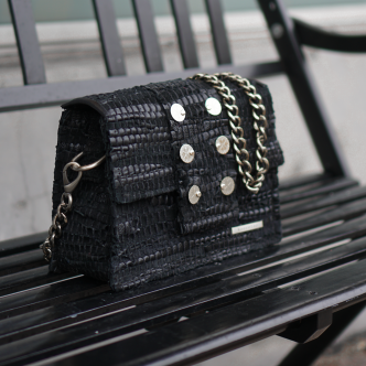 Kooreloo Maxima Leather Black/Silver-0