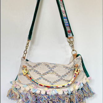 Kooreloo Beach Bag Rhombus Pastele-0