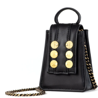 KOORELOO Monaco Maxi Black Leather-5046