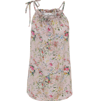 KARMAMIA Blush Bloom Summer Tie Top-0