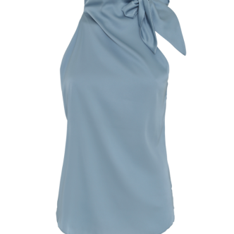 KARMAMIA Ribbon Top Dove Blue-0