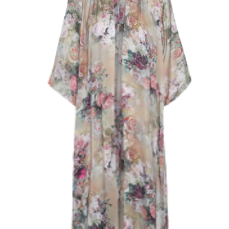 KARMAMIA Nikki Kimono Fleur Gold-0