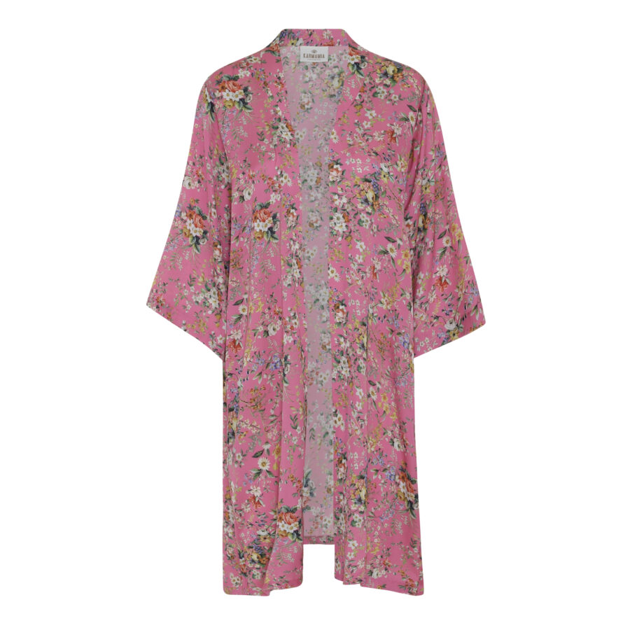KARMAMIA Pink Bloom Kimono (mid)-0