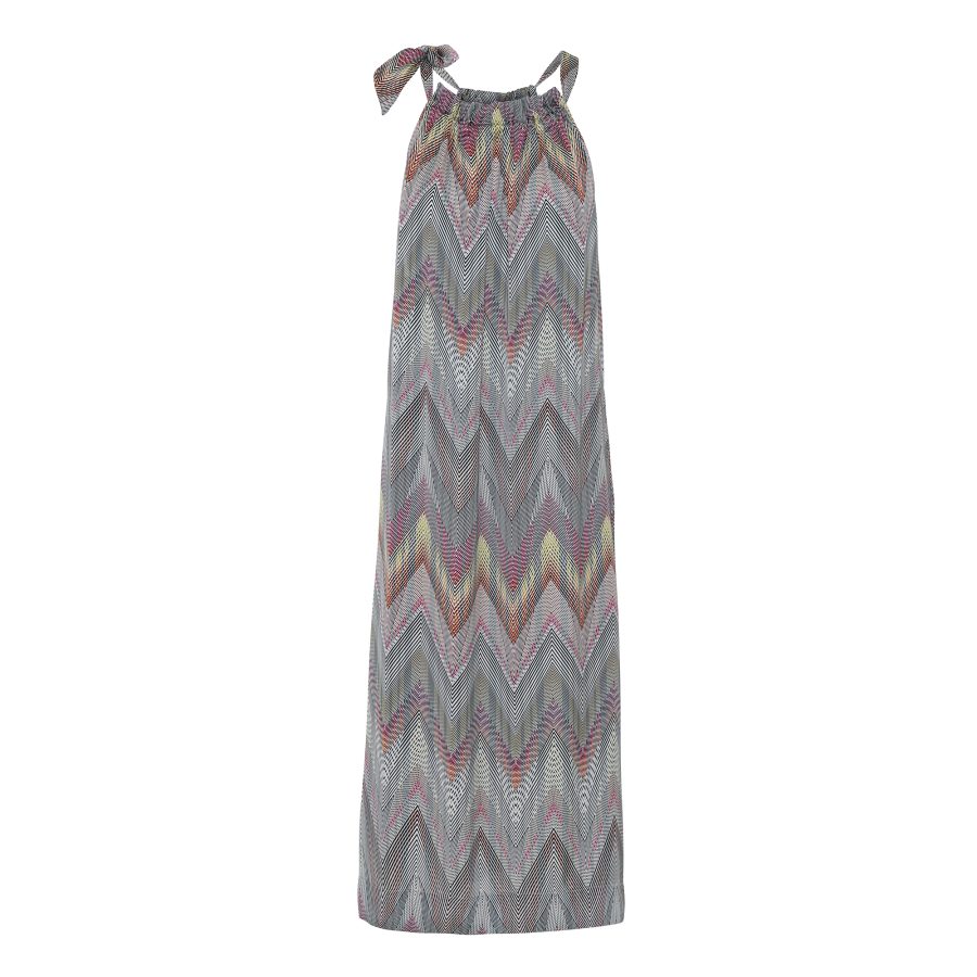 KARMAMIA SIMONE DRESS SUMMER CHEVRON (MID)-0