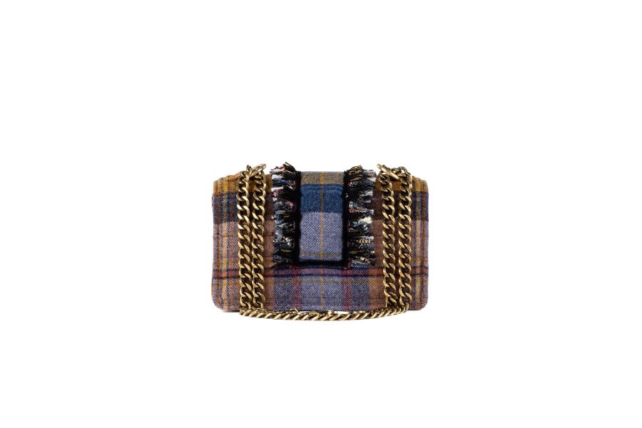 KOORELOO SOHO PLAID CAPE WRATH GOLD -5926