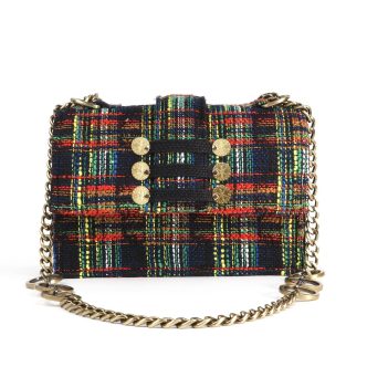 KOORELOO NOTTING HILL TWEED BAG GREEN RED-0