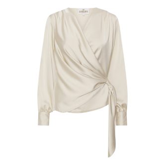 KARMAMIA INES BLOUSE IVORY-0