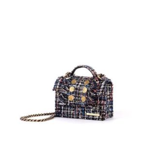 KOORELOO PETITE BAG BLUE BLACK-6354