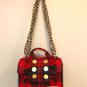 KOORELOO PETITE PLAID RED-0