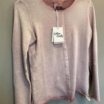 COTTON CANDY INA R BLOUSE VINTAGE ROSE-0