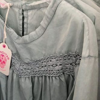 BANDITAS LIBERA BLOUSE MINT-7232
