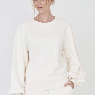 COTTON CANDY SWEATSHIRT OFF WHITE-0