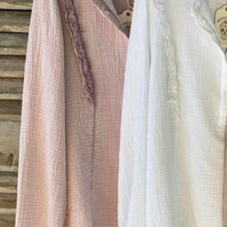 BANDITAS BUCANEVE BLOUSE ROSE-6770