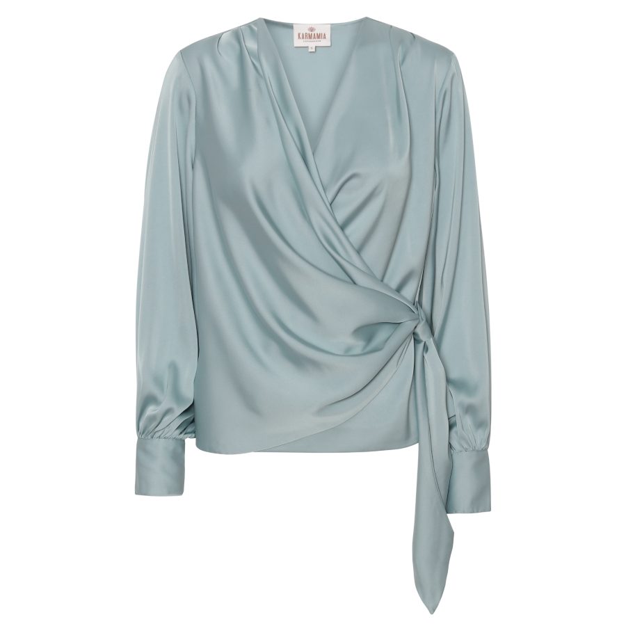 KARMAMIA INES BLOUSE SKY-0