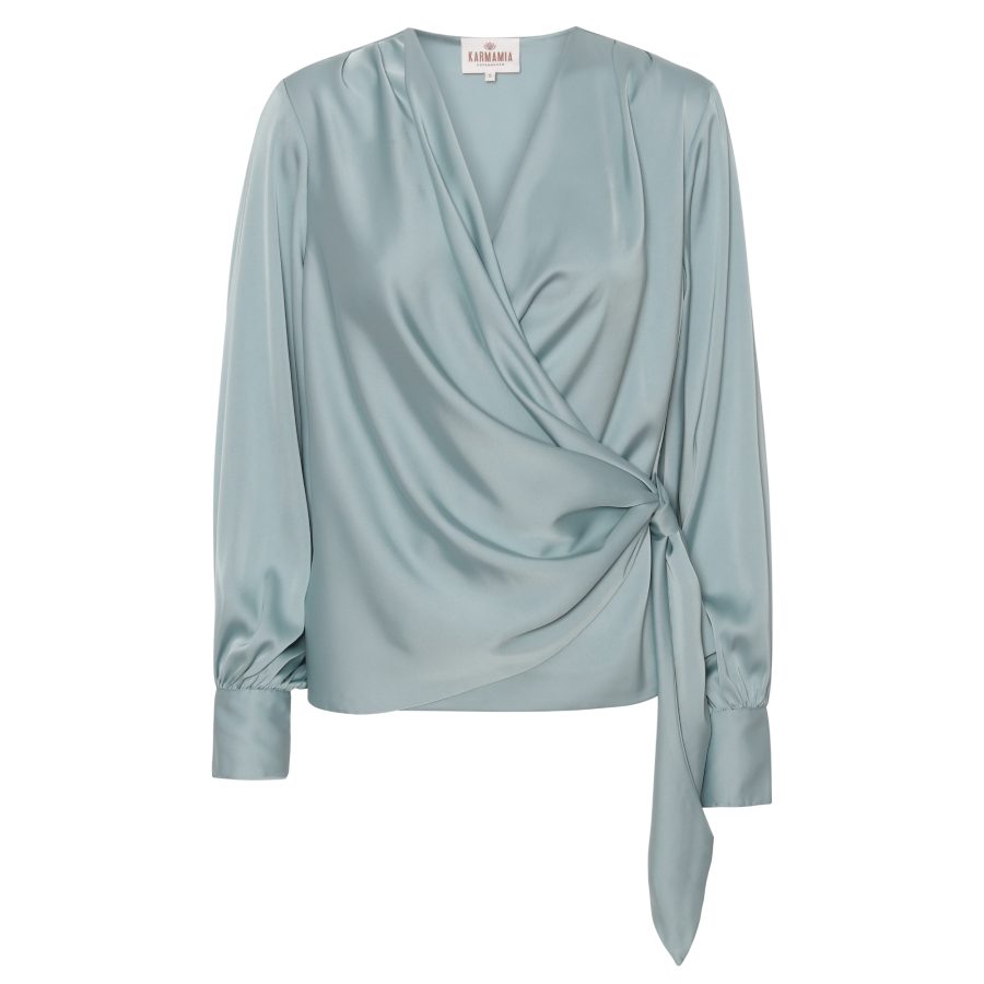 KARMAMIA INES BLOUSE SKY-0