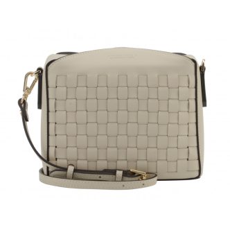POURCHET CASSETTE BRAIDED CROSSBODY BAG NUDE-0