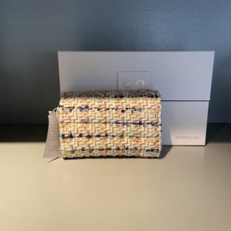 KOORELOO CLUTCH AMALFI IVORY BLUE-7153