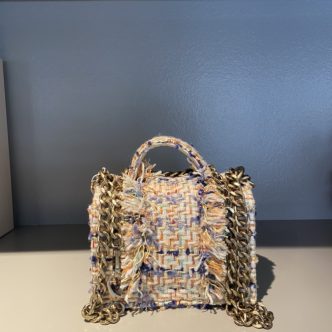 KOORELOO PETITE TWEED IVORY BLUE -7168