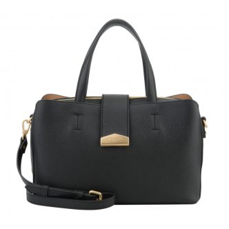POURCHET CAVALCADE MEDIUM HANDBAG BLACK-0