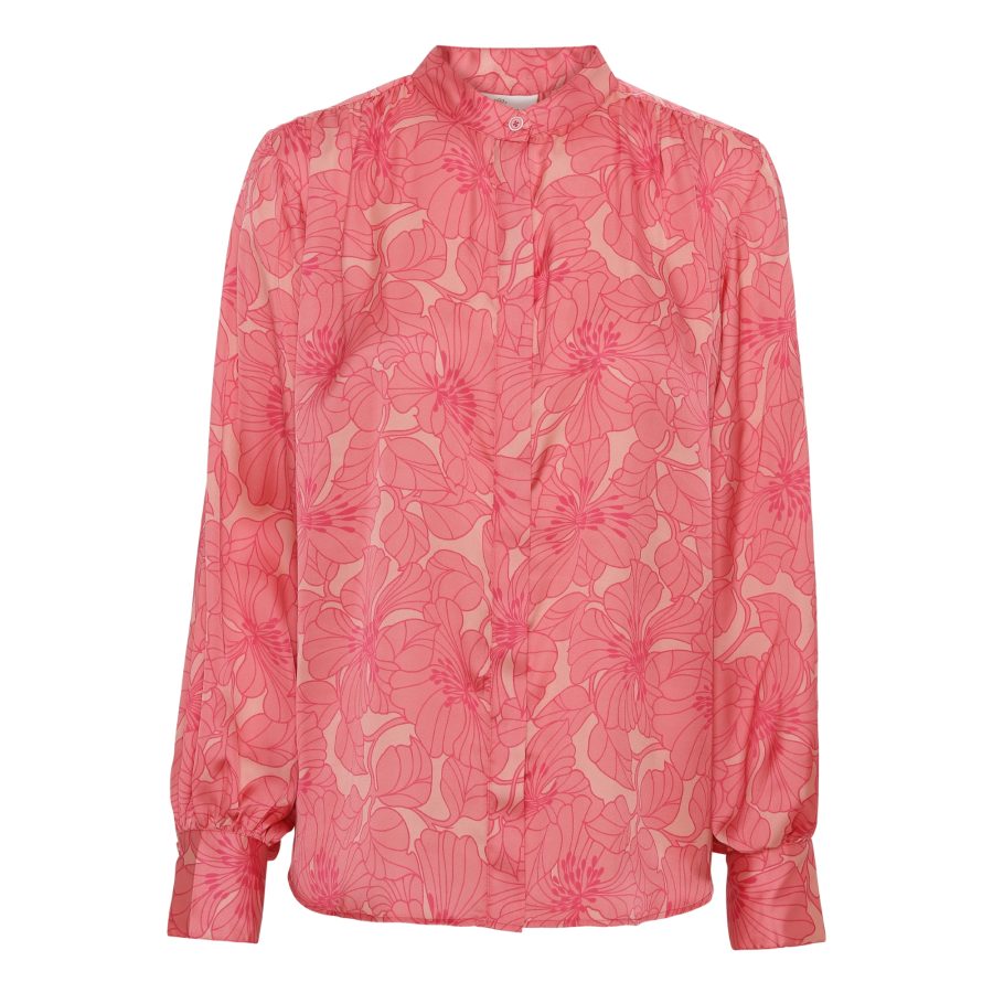 KARMAMIA CORNELIA SHIRT GARDENIA PINK-0