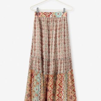 NEKANE IT.CALVERTA SKIRT COCOA-0