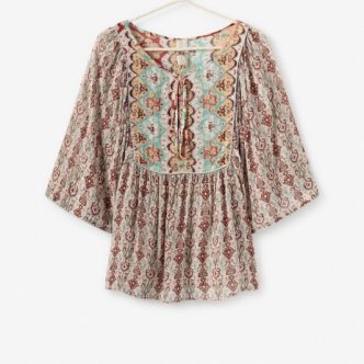 NEKANE IT.NEONA BLOUSE COCOA-0