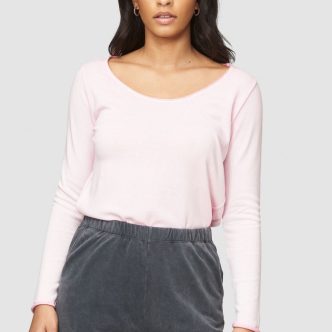 COTTON CANDY AVA LONG SLEEVE PINK-0