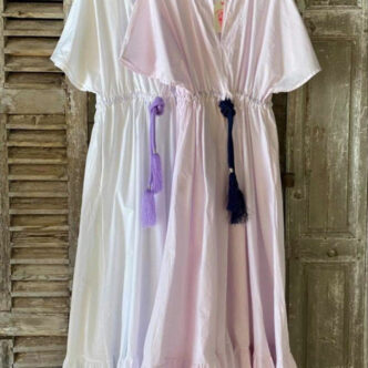BANDITAS COBALT DRESS WHITE-0