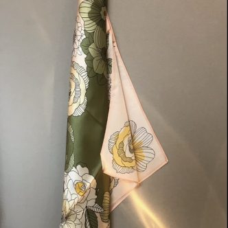 PLISSÉ COPENHAGEN FEO SCARF ROSE-0