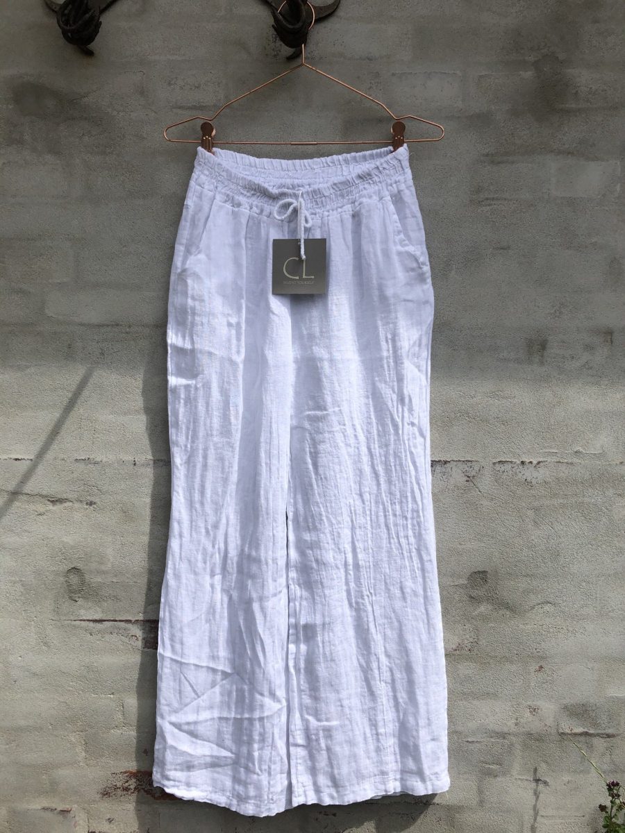 CL IV 1475 LINO PANT WHITE-0