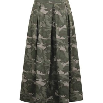 FINE CPH HALI SKIRT ARMY-0