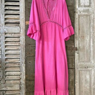 BANDITAS CRAB DRESS PINK-0