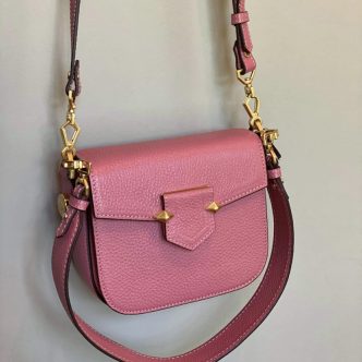 POURCHET SEVRES FLAP BAG PINK-0