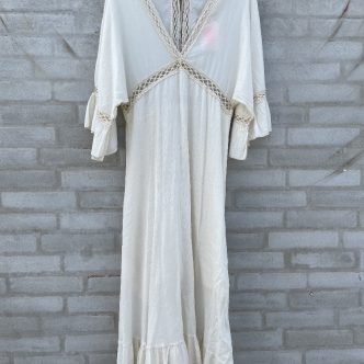 BANDITAS CRAB DRESS CREAM-0