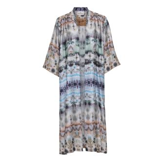 KARMAMIA NIKKI KIMONO LONG TIE DYE-0
