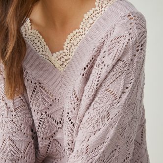 NEKANE ST.AURORA JUMPER BLUSH-0