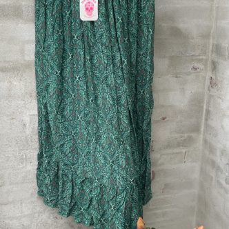 BANDITAS AVANA SKIRT GREEN-0