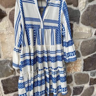 NEW COLLECTION DRESS BLUE-0