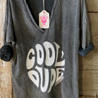 BANDITAS MALMO TEE COOL GREY-0