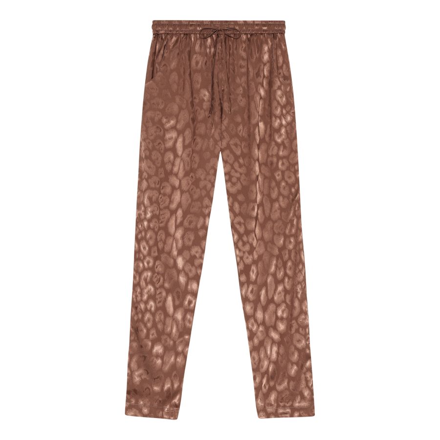 KARMAMIA CORA PANTS BRONZE LEO JACQUARD-0