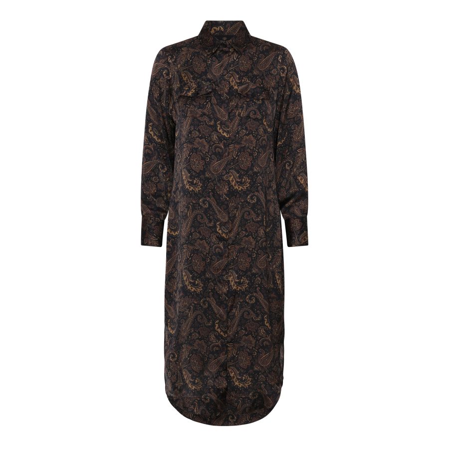 KARMAMIA HARPER DRESS GOLDEN PAISLEY-0