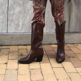 ORIGINALSIN KAREN BOOTS BROWN-0