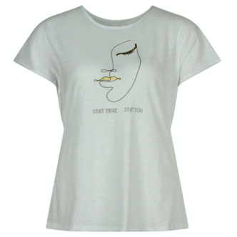 FINE CPH LYON TEE WHITE-0