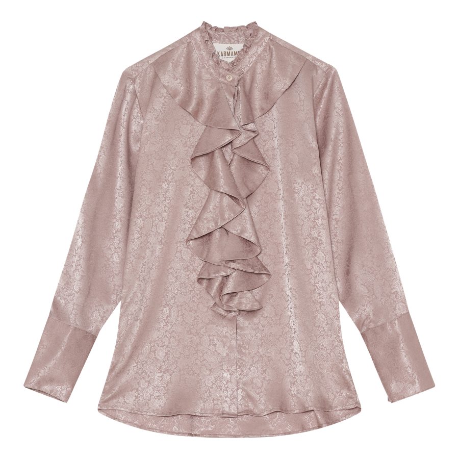 KARMAMIA STELLA SHIRT PRIMROSE JACQUARD-0