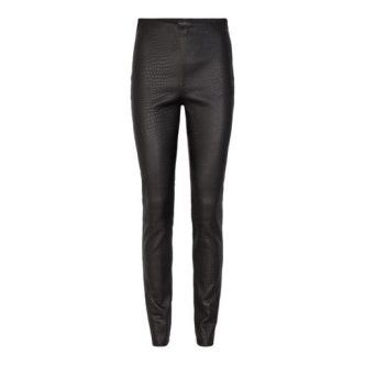 ONSTAGE LAMB STRECH CROCO LEGGINS O334 BLACK-0