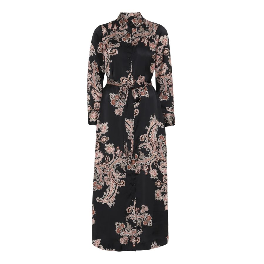 KARMAMIA CARLA DRESS PEARSON PAISLEY BLUSH-0